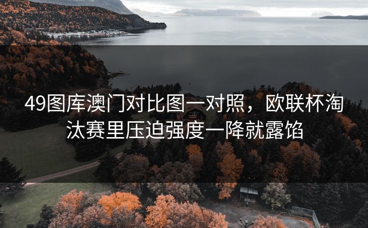 49图库澳门对比图一对照，欧联杯淘汰赛里压迫强度一降就露馅